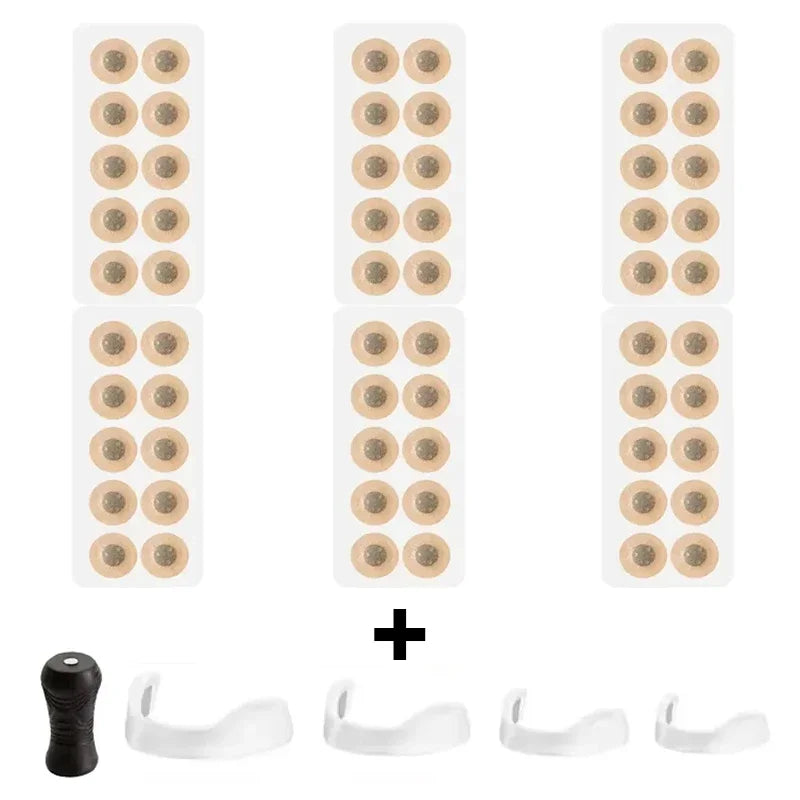 5/15/30Days Magnetic Nasal Dilator Starter Kits Increase Air Intake Improve Sleeping Reduce Snoring Breathing Refill Nose Clip