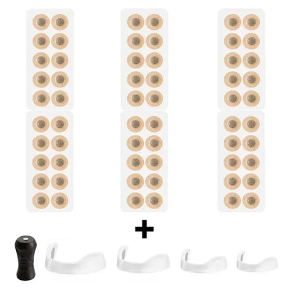 5/15/30Days Magnetic Nasal Dilator Starter Kits Increase Air Intake Improve Sleeping Reduce Snoring Breathing Refill Nose Clip