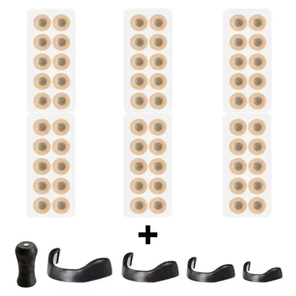 5/15/30Days Magnetic Nasal Dilator Starter Kits Increase Air Intake Improve Sleeping Reduce Snoring Breathing Refill Nose Clip